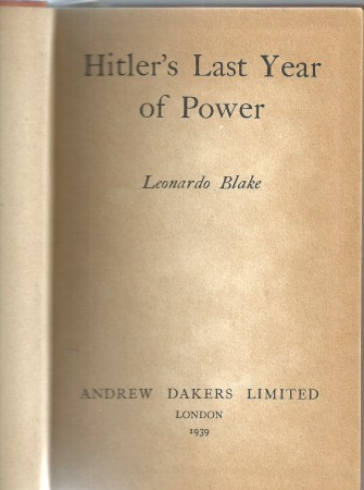 First image with 'Hitler's Last Year of Power'