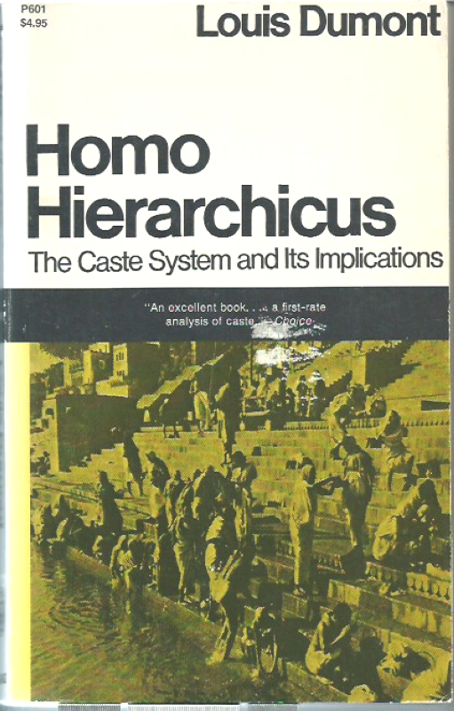 Dumont, Louis Homo Hierarchius