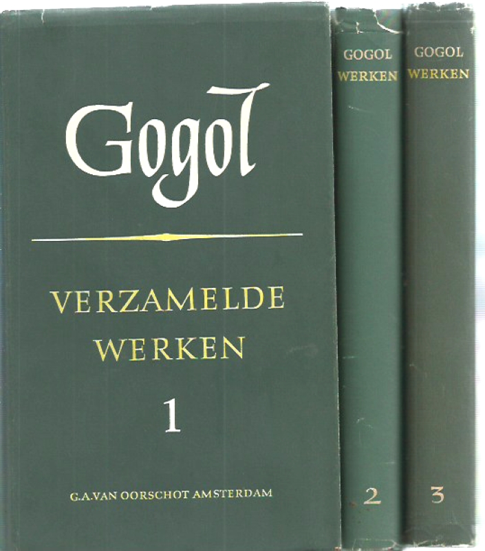 Gogol Verzamelde Werken 3 delen.