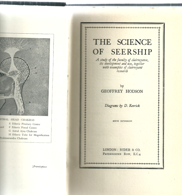 Hodson, Geoffrey The Science of seership