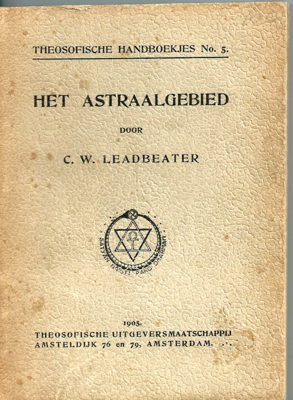 Leadbeater, C.W. Het Astraalgebied