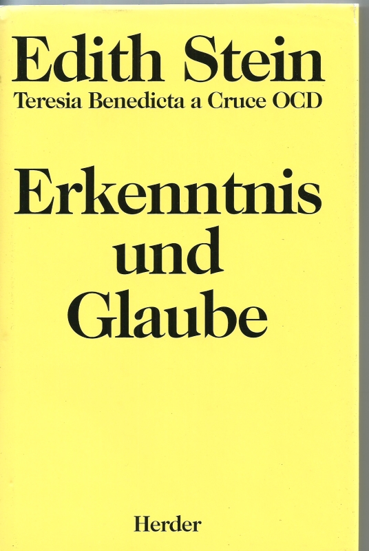 Stein, Edith Werke. set of 15 vols.