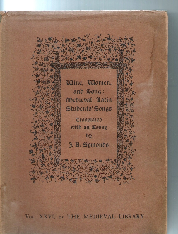 Symonds, J.B. Wine, woman ad song