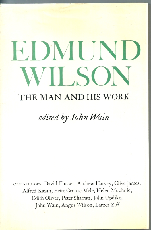 Wain  ( Edit.), John Edmund Wilson