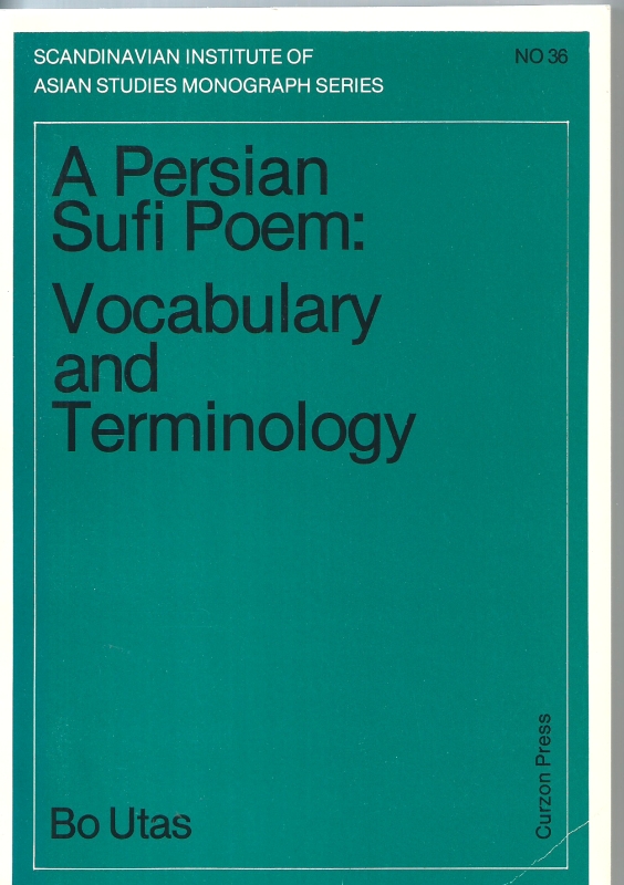 Utas, Bo A Persian Sufi Poem: Vocabulary and Terminology