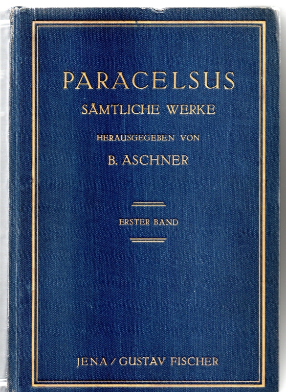 Paracelsus Samtliche Werke dl. 1