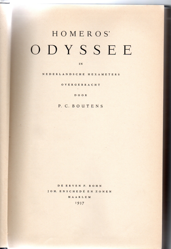 Homeros Odyssee