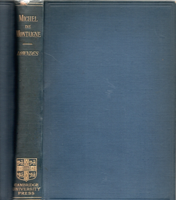 Lowndes, M.E. Michel de Montaige