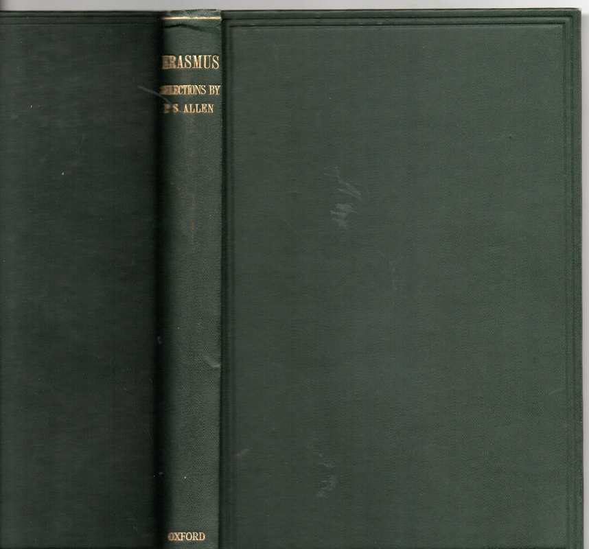 Allen, P.S. Selections from Erasmus