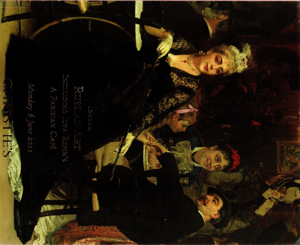 Christie's Russian Art, Including Ilya Repin's A Parisian Cafe