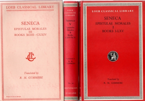 SENECA Epistulae Morales Vol. 1,2,3. Books I - CXXIV