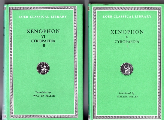Xenophon Cyropaedia in 2 vols. Loeb classical library