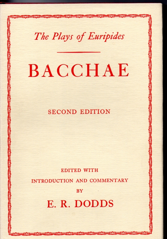 Euripdes Bacchae- The Plays of Euripides