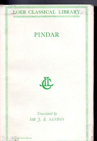 Pindar The Odes of Pindar