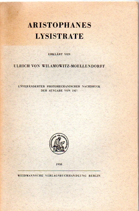 Aristophanes Lysistrate