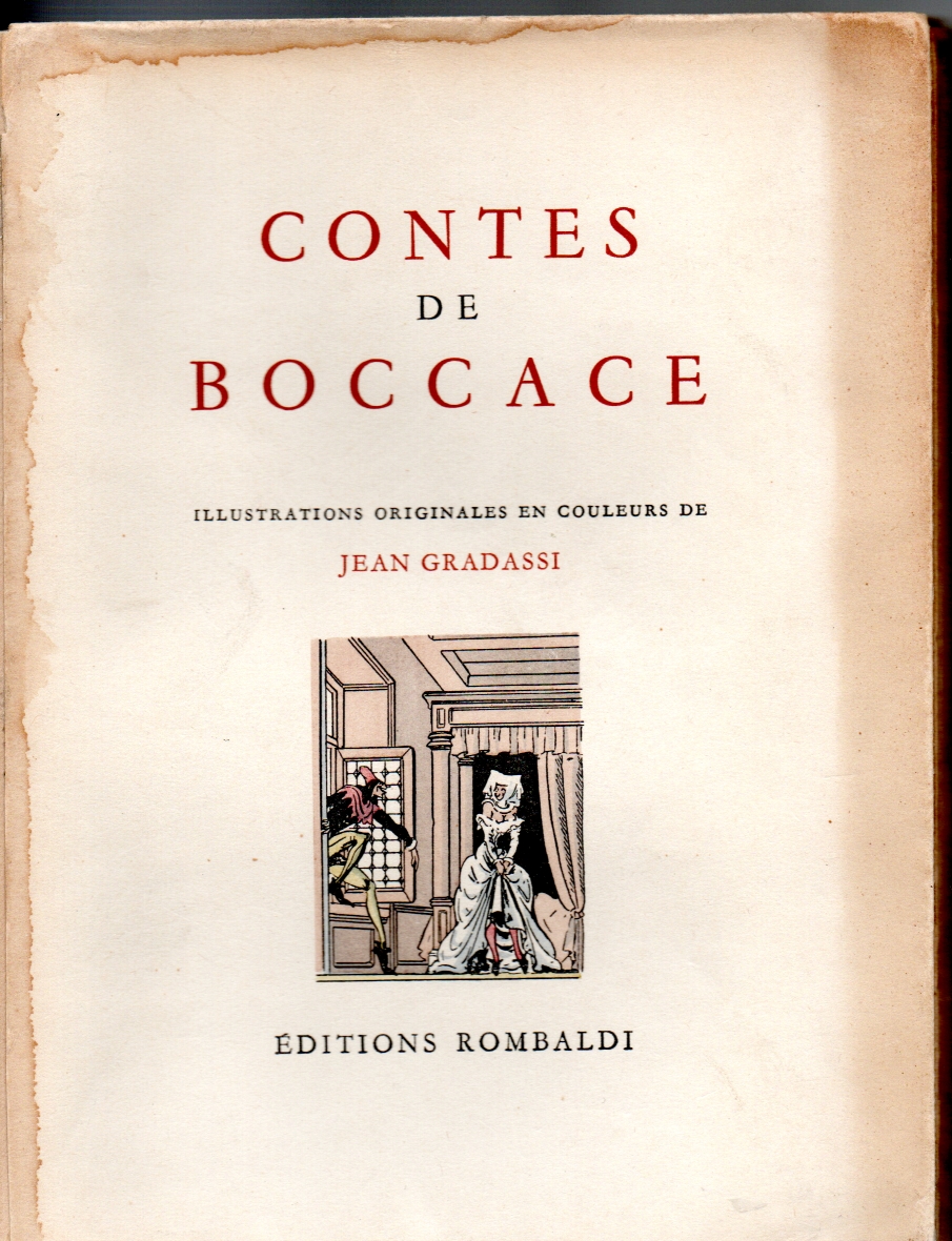 Boccace Contes de Boccace