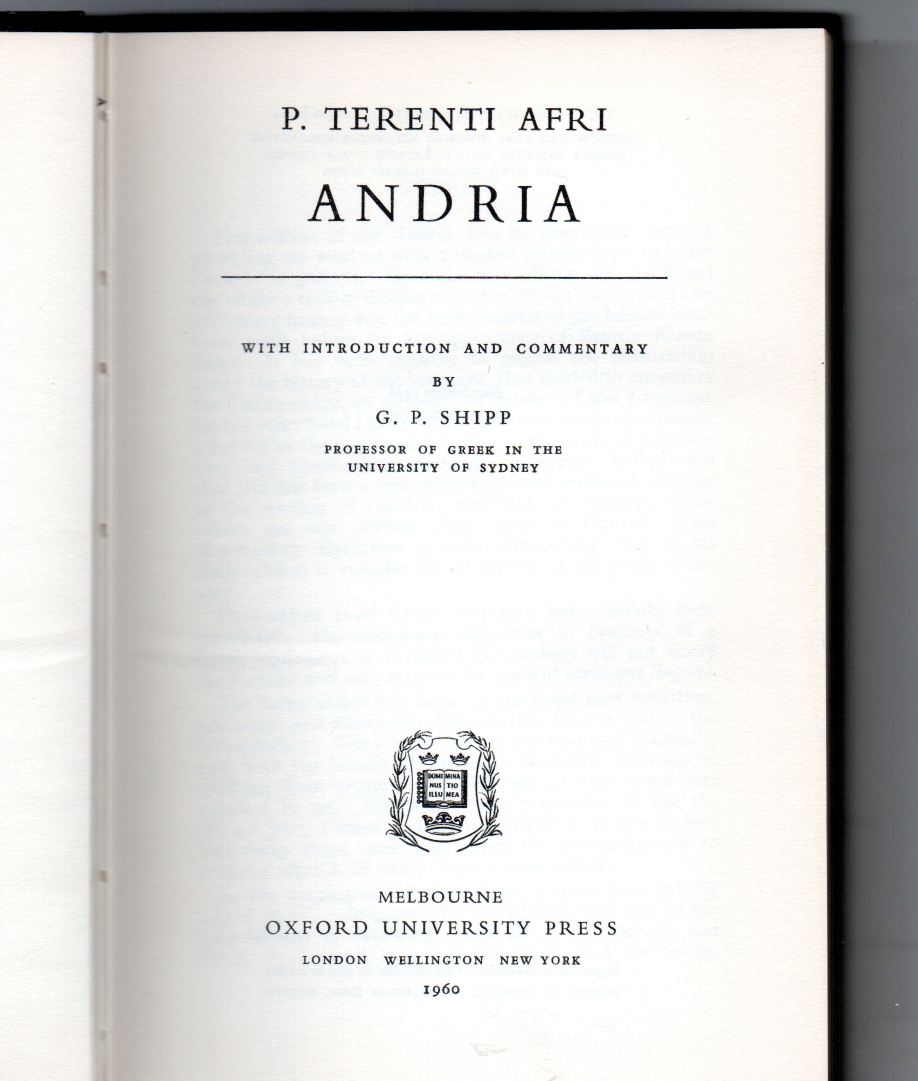 Andria, Terenti Andria