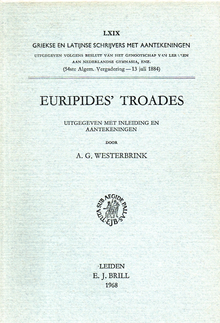 Euripides, Westerbrink Troades