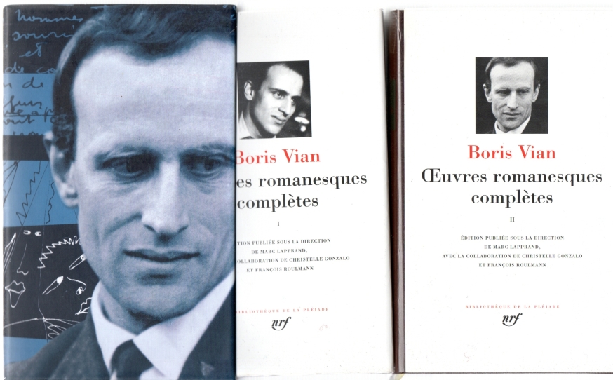 Vian, Boris Oeuvres romanesques completes 2 vols in Cassette