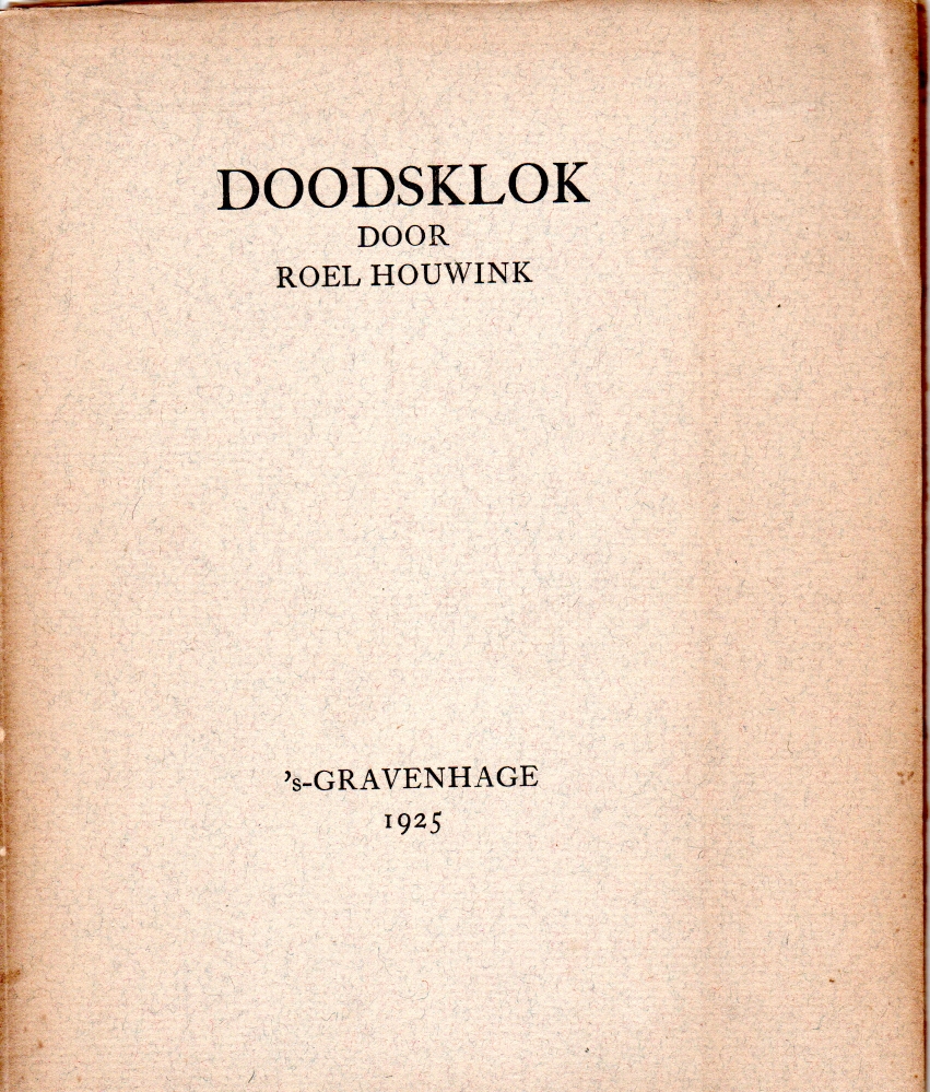Houwink, Roel Doodsklok