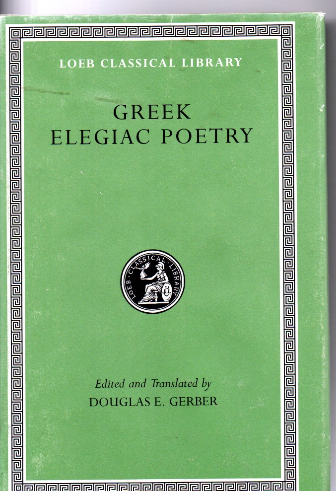 Henderson ( Bew.), Jeffrey Greek Elegiac Poetry