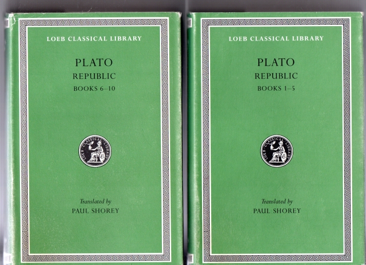 Plato Republic 2 Vols. Books 1 t/m 10