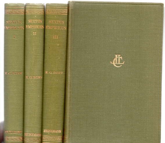 Empiricus, Sextus Set of 4 vols.