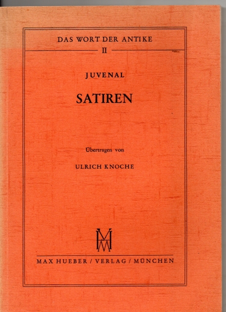 Juvenal Satiren