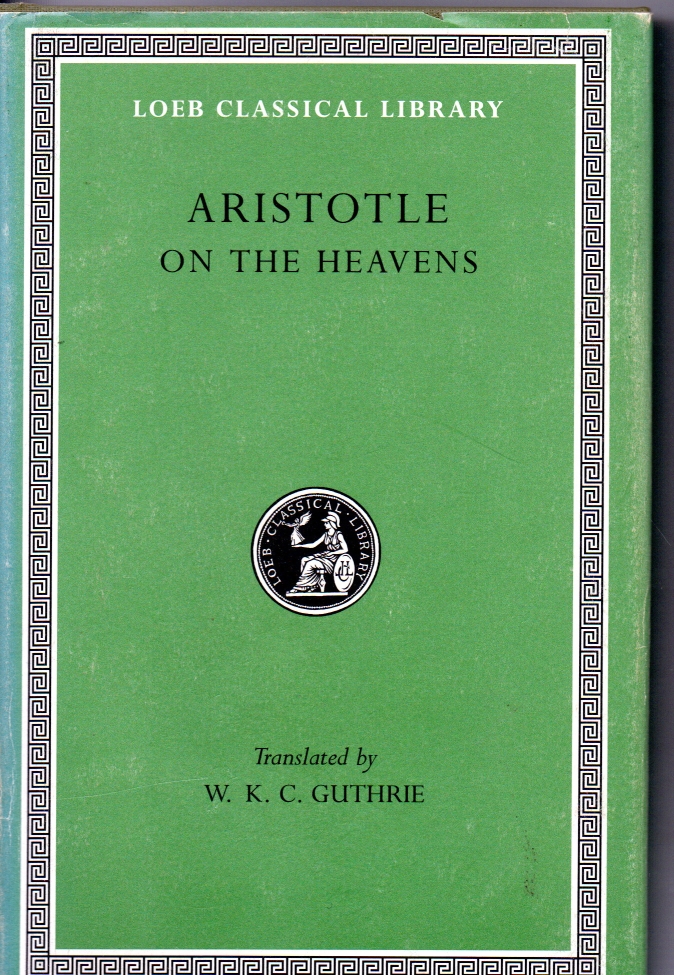 Aristotle On the heavens