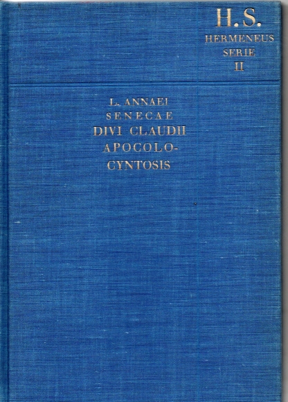 Senecae Divi Claudii Apocolocyntosis
