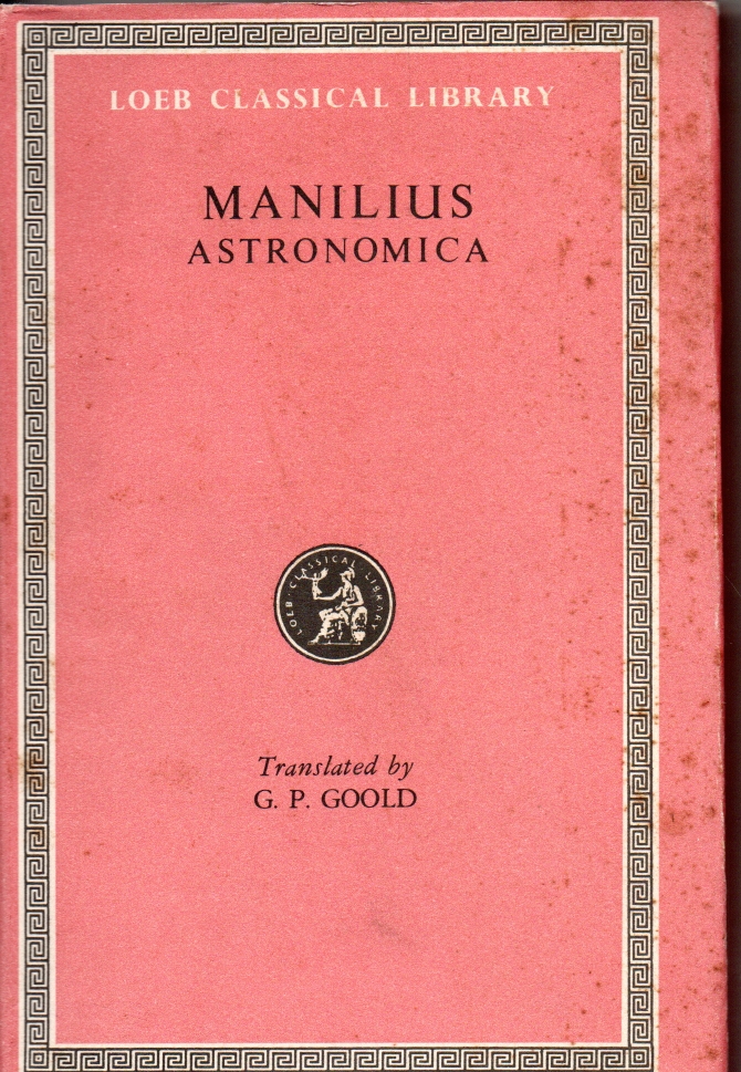 Manilius Astronomica. vert.: G.P.Goold