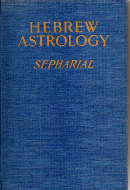 Sepharial Hebrew Astrology