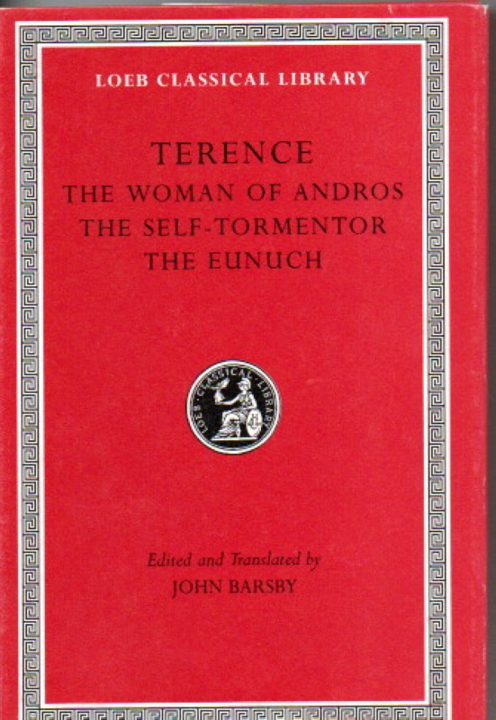 Terence, Barsby, vertaling. The Woman of Andros