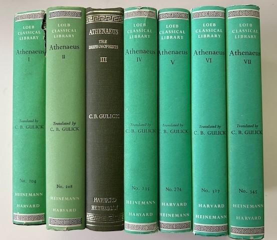 Athenaeus Deipnosophists in 7 volumes