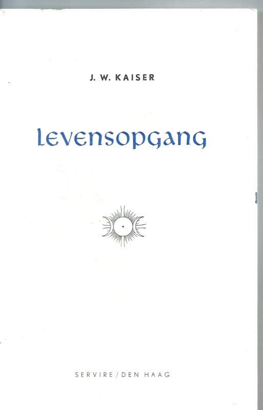 Kaiser, J.W. Levensopvang