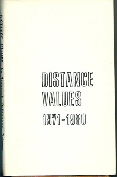 Potteger, Zipporah ( Dobyns) Distance Values 1971-1980