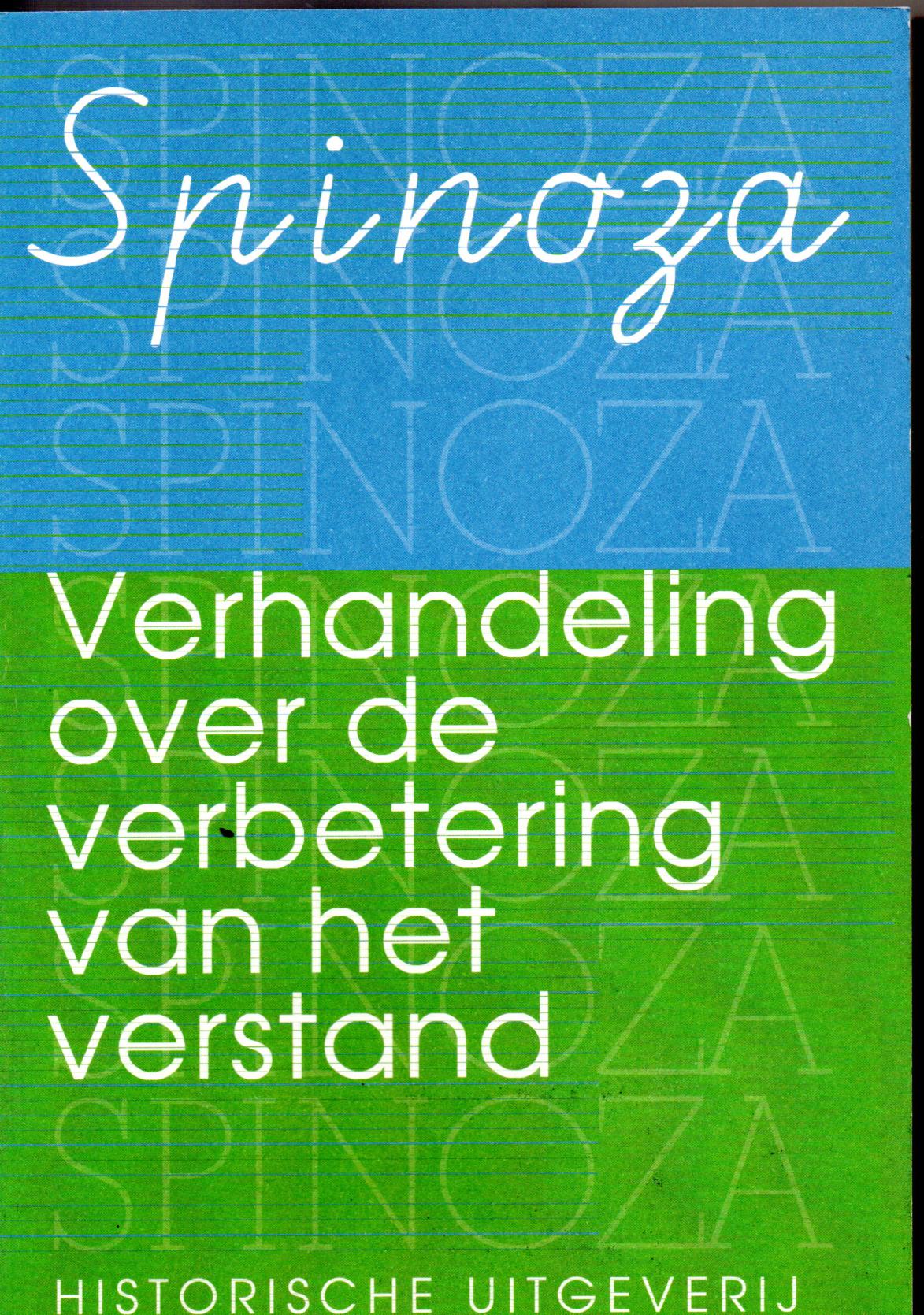 Spinoza, Baruch, Verhandeling over de verbetering van het verstaand