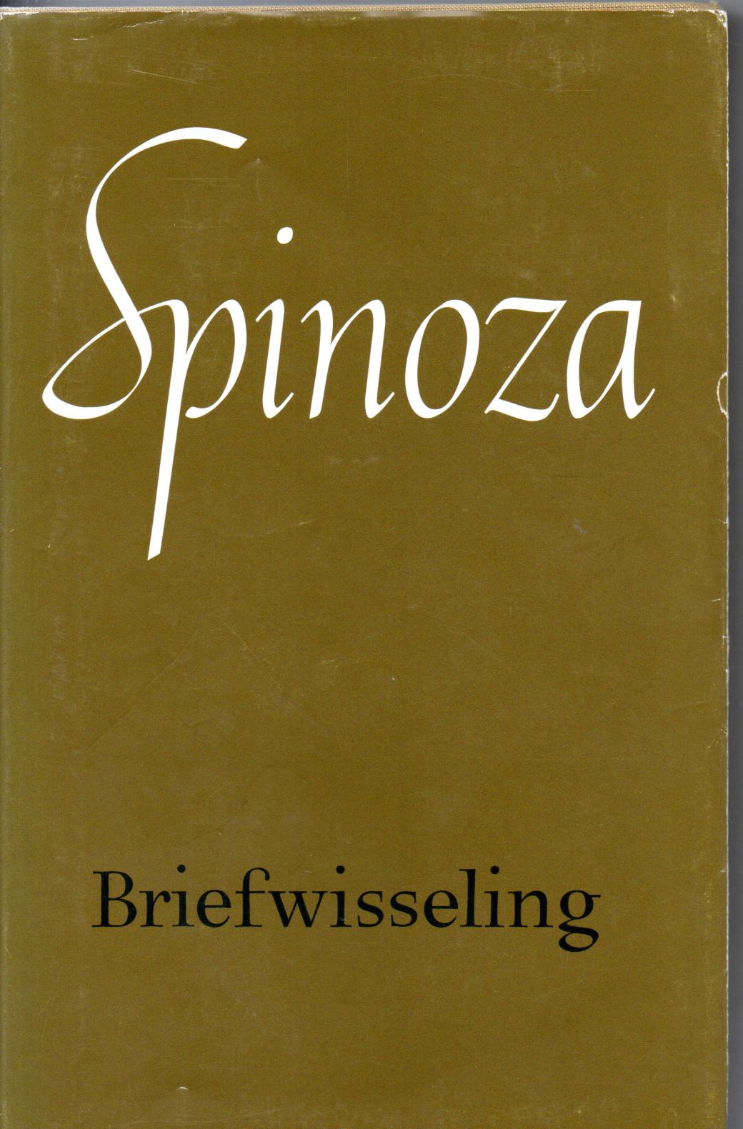 Spinoza, Baruch, Spinoza, Briefwisseling, Bewerking F.Akkermans